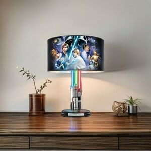 Star Wars Lightsaber Legacy Lamp Bradford Exchange - Nice